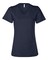BELLA CANVAS Women’s Relaxed Short Sleeve V-Neck T-Shirt for Casual Style & Custom Print Feminine Tee